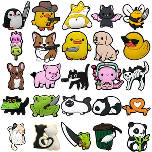 PVC Shoe Charms 120pcs Lot Different Charm Random  impress your inner child - Picture 1 of 7