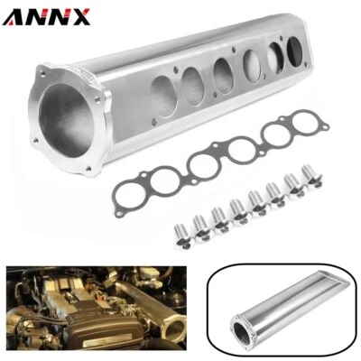 Billet Intake Manifold 2JZ-GE FFIM For 93-98 Supra Turbo LEXUS SC300 IS300 GS300 - Image 1 of 4