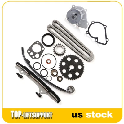 Water Pump For 1989-1997 Nissan 240SX D21 Pickup 2.4L 2389CC w/Timing Chain Kit - Image 1 of 4