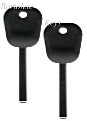 2 Replacement Transponder Car Key For Chevrolet Impala Malibu Trax Caprice Spark - Image 1 of 4