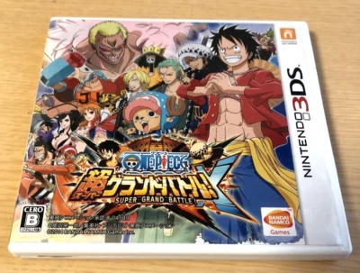 One Piece Super Grand Battle! X Nintendo 3DS Japanese ver Tested - Image 1 of 4
