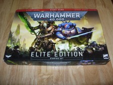 WARHAMMER 40K ELITE EDITION STARTER SET - SPACE MARINES & NECRONS - BRAND NEW