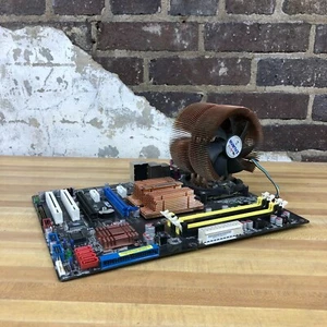 ASUS P5N-D Socket LGA775 ATX Motherboard Nvidia nForce 750i SLI Chipset (TESTED) - Picture 1 of 13