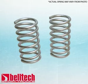 1" Front Lowering Springs 88-98 Chevy Silverado/Tahoe/Yukon/Suburban Belltech - Picture 1 of 1