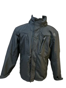 Boys REEBOK Soft Shell 2-in-1 Zip Interior/Exterior Warm Jacket Black Sz 14/16 - Picture 1 of 4