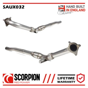 Tubo descendente deportivo SAUX032 Scorpion High Flow Cat para Audi TT MK2 TFSi 2x2 06-14 - Imagen 1 de 15