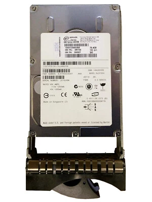 8J073S0 39R7340 IBM Hard Drive 73Gb 3.5" SAS - Image 1 of 4