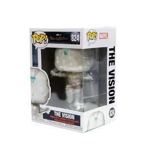Funko POP Wandavision The White Vision 824 + con PROTETTORE PREMIUM GRATUITO - Foto 1 di 7