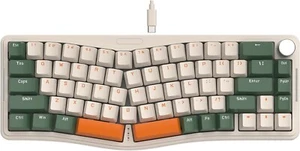 AKS068 65% RGB Wired Mechanical Gaming Keyboard with Knob Alice Layout Hot Swap - Picture 1 of 13