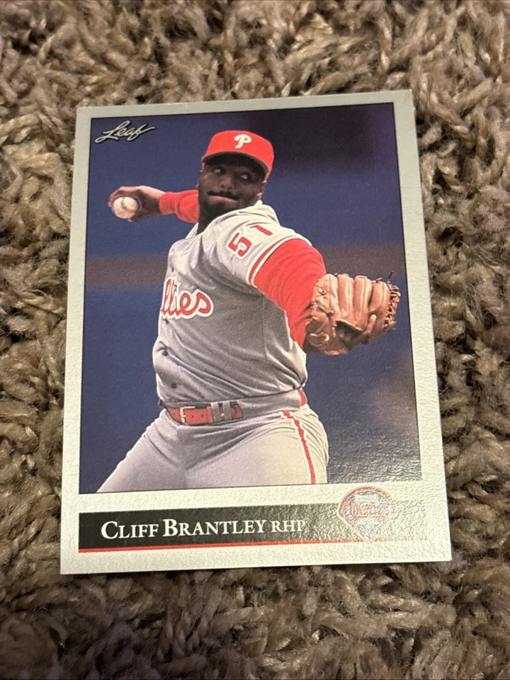1992 Leaf - #434 Cliff Brantley RC Rookie Philadelphia Phillies NM-MINT  - Image 1 of 1
