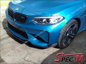 JPM R1 Carbon Fiber Front Bumper Center Spoiler Lip Fits on 2016+ F87 M2 - Bild 1 von 3