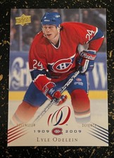 2008-09 Upper Deck Montreal Canadiens Centennial Base Cards Finish Your Set
