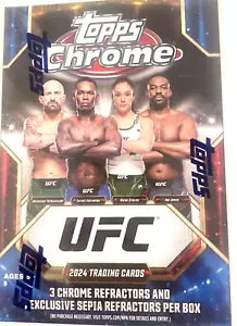 2024 TOPPS CHROME UFC BLASTER BOX - Picture 1 of 1