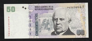 Argentina, 50 Pesos, ND (2003 - 2013), P-356, UNC, Domingo Faustino Sarmiento - Foto 1 di 2