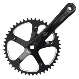 ORIGIN8 CRANKSET OR8 P/P TRACK 170x46 3/32 SQ BK/BK - Picture 1 of 1