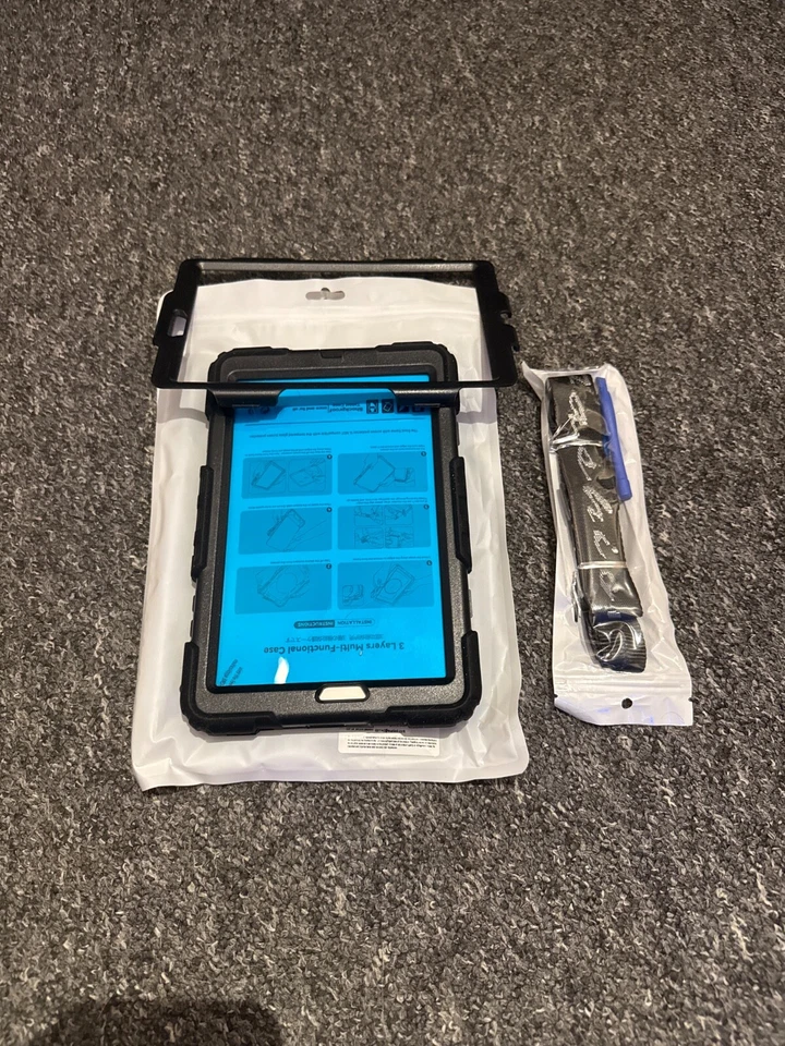 Case for Samsung Galaxy Tab A9 A9 S9 S9 S9 FE Plus Screen Protector Strap Cover - Image 1 of 1