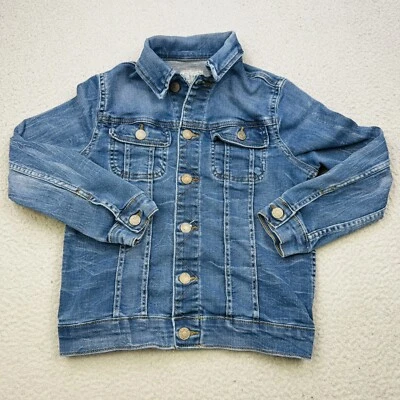 POLO RALPH LAUREN Jacket Youth Medium Denim Button Up Casual Preppy - Image 1 of 4