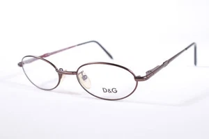 Dolce and Gabbana DG 4005 JV395 Bronze Oval Full Rim vintage Women’s new glasse - Picture 1 of 4
