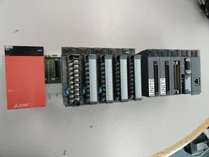 Mitsubishi Q312B PLC Base unit MELSEC, Loaded w/modules - see description!!! - Picture 1 of 12