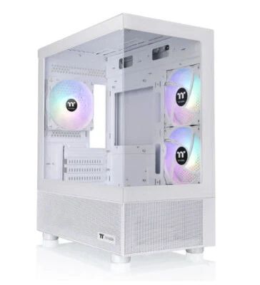 Thermaltake View 170 SNOW TG ARGB MICRO CASE , CA-1Z4-00M6WN-00 (WHITE) - Image 1 of 4