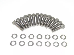 Pernos Allen de acero inoxidable Chevy 1955-57 BB 396 427 para cubiertas de válvula fundida NUEVOS - Imagen 1 de 2
