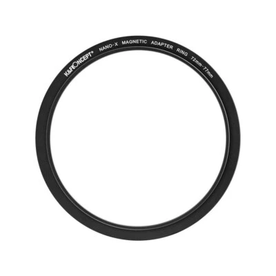 K&F Concept 72mm-77mm Magnetic Filter Adapter Ring Step Up Rings - Image 1 of 4