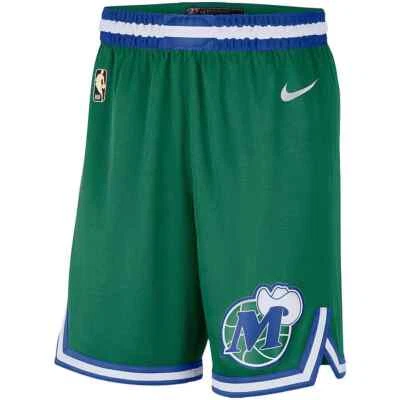 Dallas Mavericks Nike 2020/21 Hardwood Classic Edition Swingman Shorts NBA HWC - Image 1 of 4