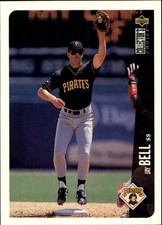 1996 Collector's Choice Pittsburgh Pirates Baseball Card #675 Jay Bell
