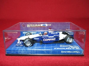 1:43 Juan Pablo Montoya Williams BMW FW23 Malaysia 2001 F1 Minichamps Formula 1 - Picture 1 of 5