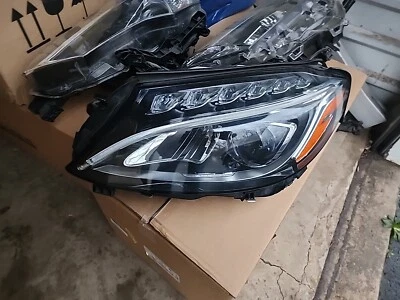 Faro LED izquierdo del lado del conductor OEM 2015-2018 MERCEDES-BENZ CLASE C C300 W205 LH Foto 1 de 4