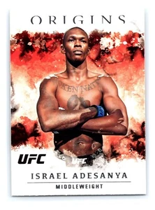 2021 Panini Chronicles Origins UFC #36 Israel Adesanya - Picture 1 of 2
