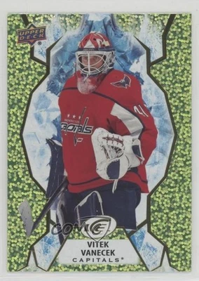 2021-22 Upper Deck Ice Green Vitek Vanecek #79 - Image 1 of 2