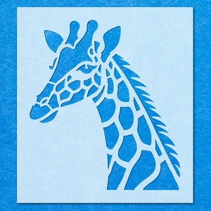 Giraffe Safari Stencil: Mylar Airbrush Wall Art Painting Crafts 2 - 190 Micron - Picture 1 of 11