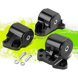 KIT DE MONTAJE DE MOTOR DE 2 PERNOS DE ALUMINIO COMPLETO DE 2 PERNOS PARA EG EH/DC D15/D16 B16/B18 MOTOR DE INTERCAMBIO - Imagen 1 de 5