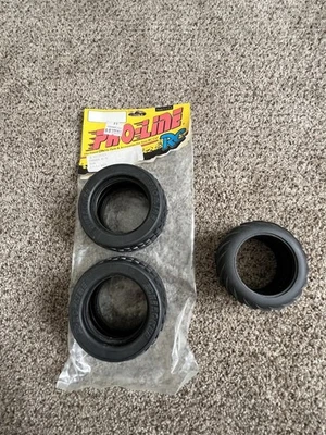 Proline vintage Tire Package For Kyosho Ultima Cherokee X Pattern Viper Full Set - Image 1 of 4