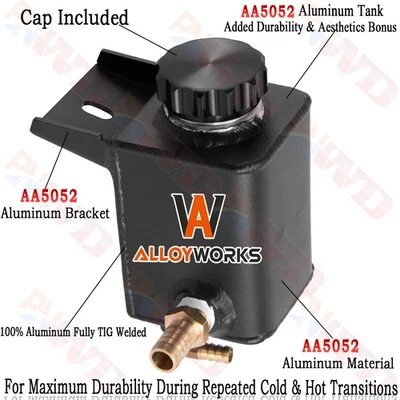 Tanque de depósito de dirección asistida negro para Ford Mustang EcoBoost V8 2005-2018 5,0 L Foto 1 de 4