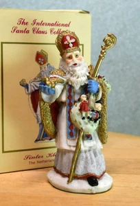 De Colección Colección Internacional Papá Noel SC01 1992 Decoración de Navidad 4,5" - Imagen 1 de 9