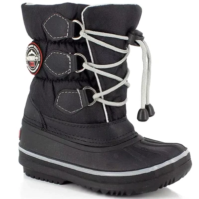 Geographical Norway Thais JR Niños Botas de invierno Outdoor Boots negro SALE - Imagen 1 de 4