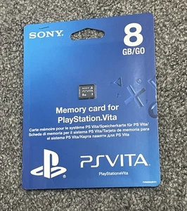 Sony PS Vita Official 8GB Memory Card Genuine Brand New - Picture 1 of 2