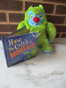 Kohl's Cares /Yottoy Monster 11" Plush + Book -"How to Catch a Monster" - Picture 1 of 4