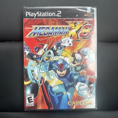 Mega Man X8 Sony PlayStation 2 PS2 Brand New Factory Sealed Rare Y-Fold - Image 1 of 4
