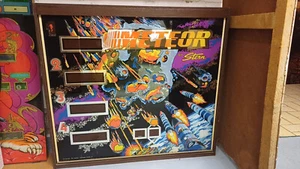 Flipper Scheibe Meteor mit Beleuchtungskasten Retro-Gaming-Highlight - Bild 1 von 1
