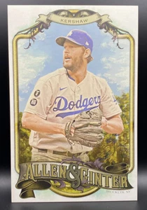 2022 Topps Allen and Ginter Box Toppers #BC-15 Clayton Kershaw Dodgers - Picture 1 of 2