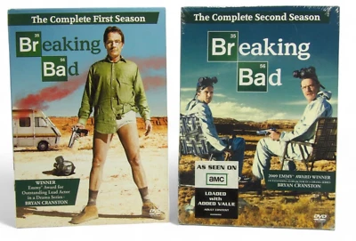 Breaking Bad Complete Seasons 1 & 2 DVD Box Set TV Series - Image 1 of 4
