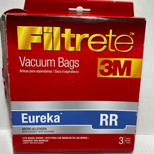 Filtrete 3M Vacuum Cleaner Bag Eureka Style RR Micro Allergen 4800 2 Pkg #67734A - Picture 1 of 2