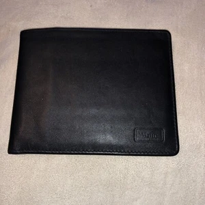 Kreditkarten Etui/ Geldbörse Leder Schwarz Unisex Maitre - Bild 1 von 4