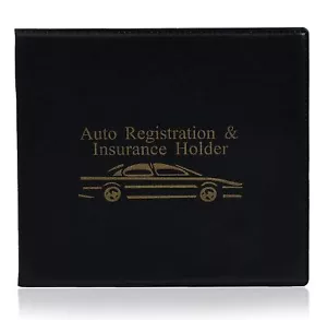 Portafoglio registrazione auto e portaassicurazione - Conservare organizzati i documenti del camion auto - Foto 1 di 7