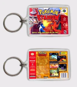 Pokemon Stadium Nintendo 64 Keyring - Picture 1 of 1