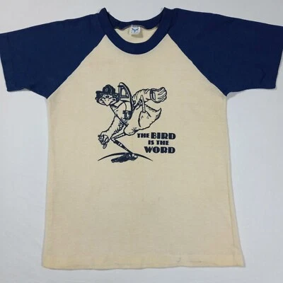 Camiseta de Colección Juvenil Años 70 Mark Fidrych Tigres de Detroit El Pájaro 18-20 XL Delgada Foto 1 de 4
