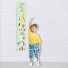 Customised Zoo Animals Measuring Growth Height Rule Chart + 8 Wall Stickers